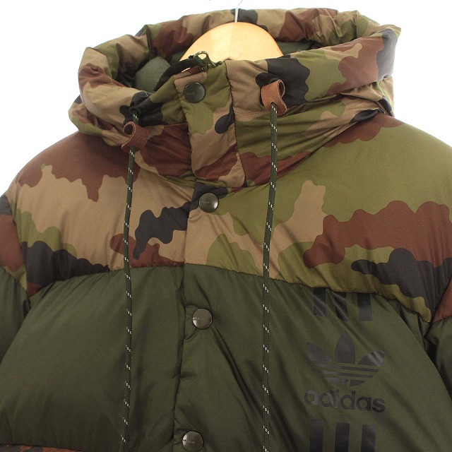 アディダスオリジナルス adidas originals ダウンジャケット 迷彩