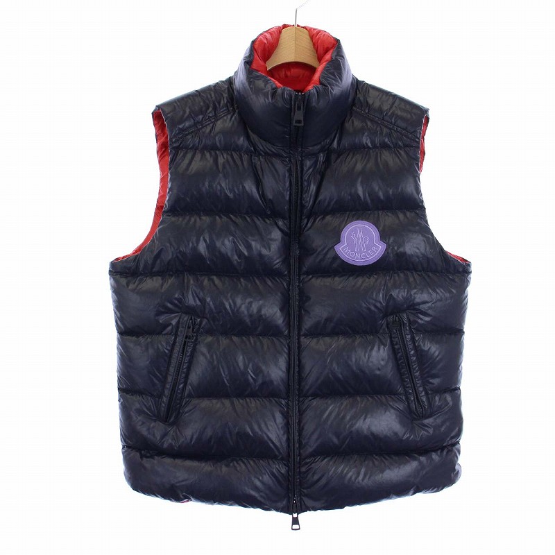 モンクレール ジーニアス 1952 乱し ポンチョ 新品 ネイビー MONCLER 