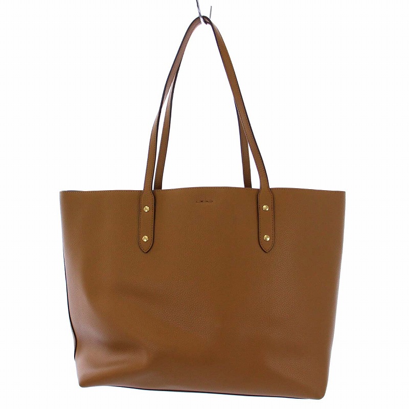 コーチ COACH ラグジュアリー ペブルド レザー タウン トートバッグ  