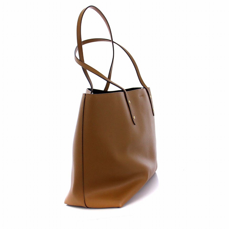 コーチ COACH ラグジュアリー ペブルド レザー タウン トートバッグ  