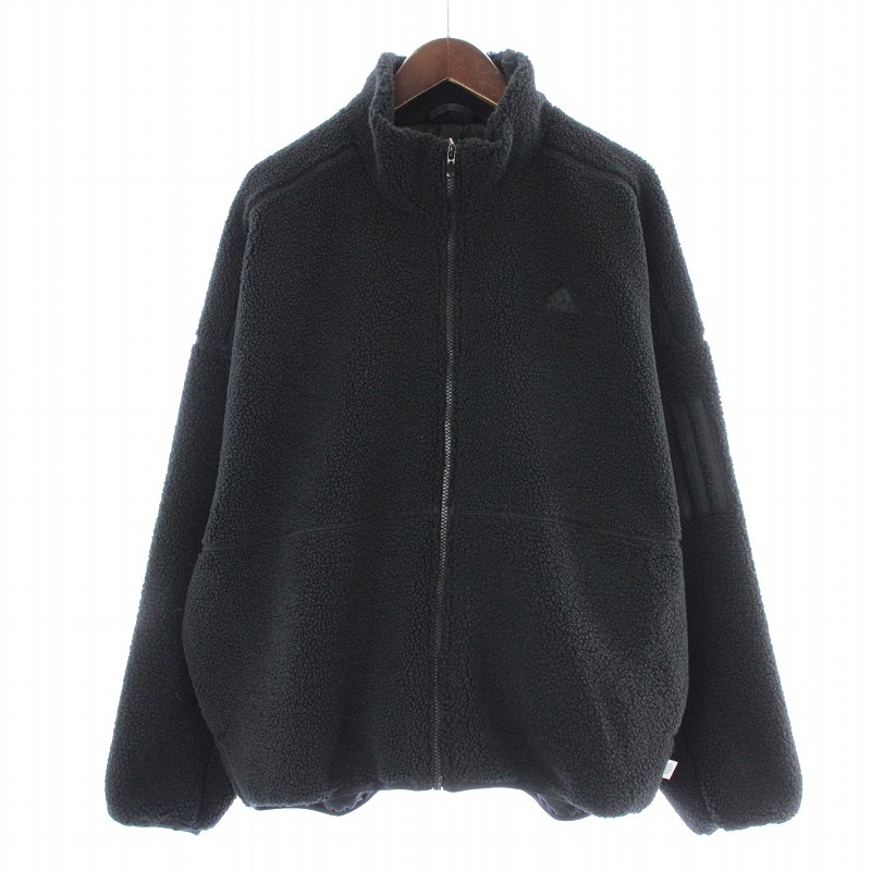 アディダス adidas MHELG ボアジャケット フリースジャケット ブルゾン 