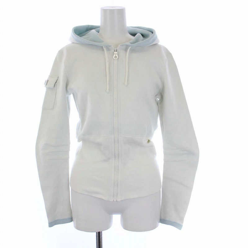 シャネル CHANEL 03P ジップアップ パーカー スウェット 長袖 ココ  