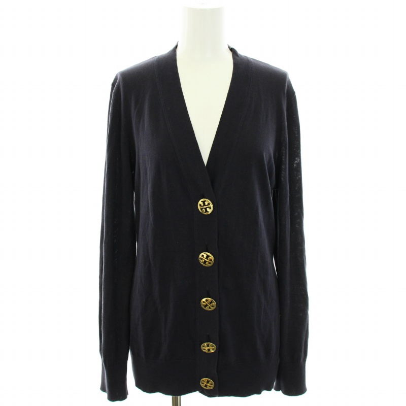 トリーバーチ TORY BURCH ロングカーディガン ボレロ ニット Vネック  