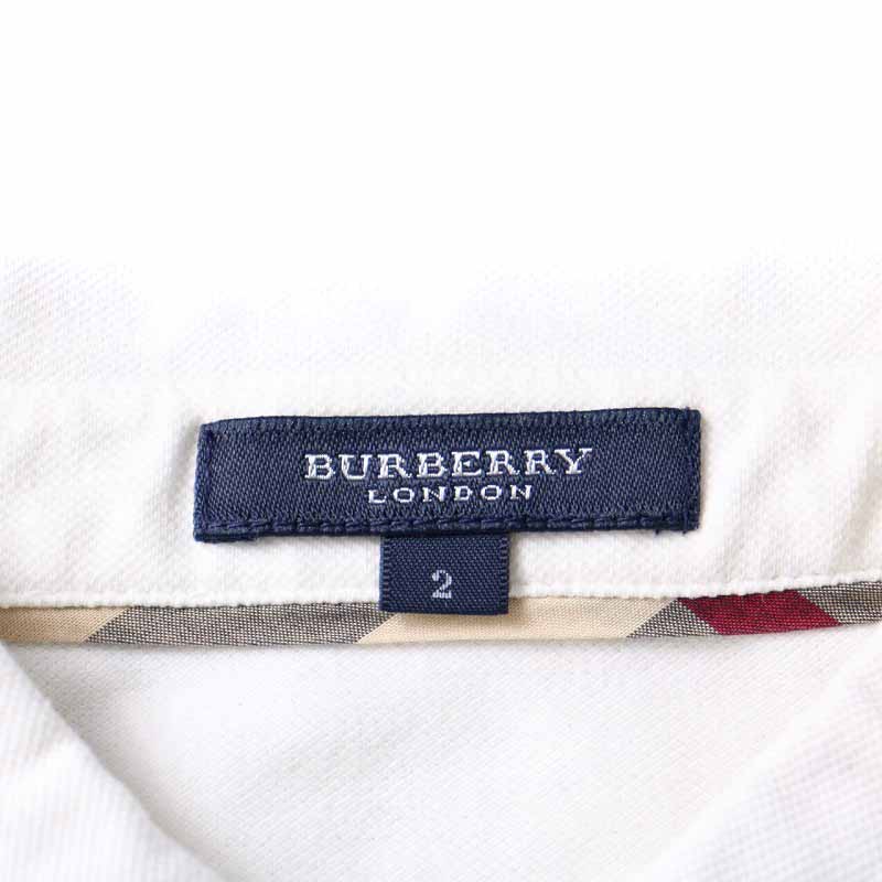 バーバリー ロンドン BURBERRY LONDON ポロシャツ ラウンド
