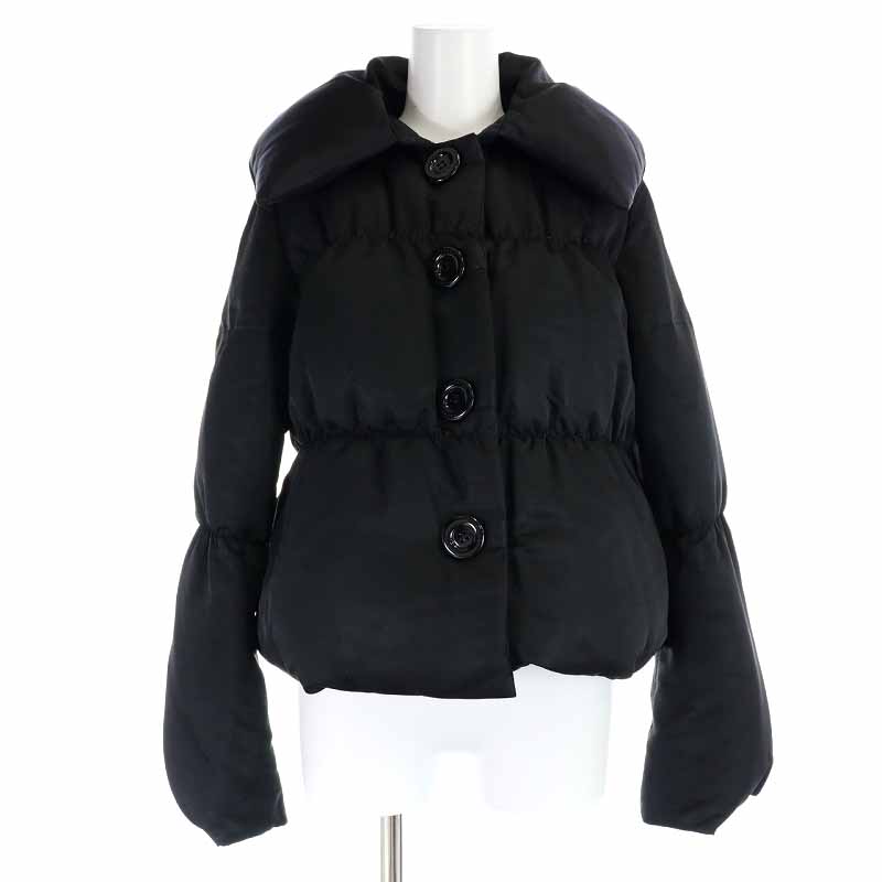 Burberry ダウンジャケット レディース M 黒 バーバリー アウター