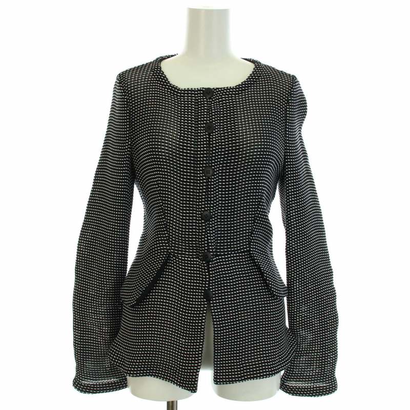 アルマーニ コレツィオーニ ARMANI COLLEZIONI ノーカラージャケット  