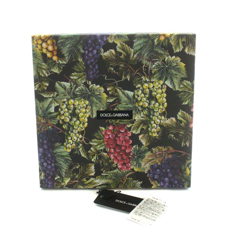 ドルチェ&ガッバーナ スカーフ 未使用 未使用品 ドルチェ&ガッバーナ ドルガバ DOLCE&GABBANA スカーフ 果物
