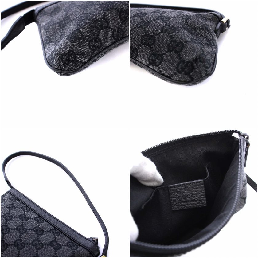 グッチ GUCCI GGキャンバス アクセサリーポーチ ハンドバッグ ミニ 