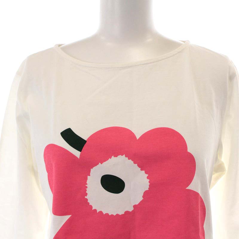 マリメッコ marimekko ウニッコ unikko Tシャツ カットソー ロン