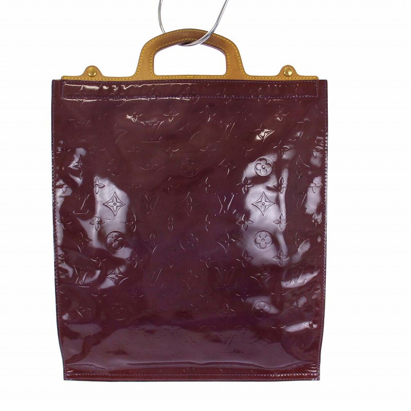 ルイヴィトン LOUIS VUITTON スタントン ヴェルニ ハンドバッグ トート 