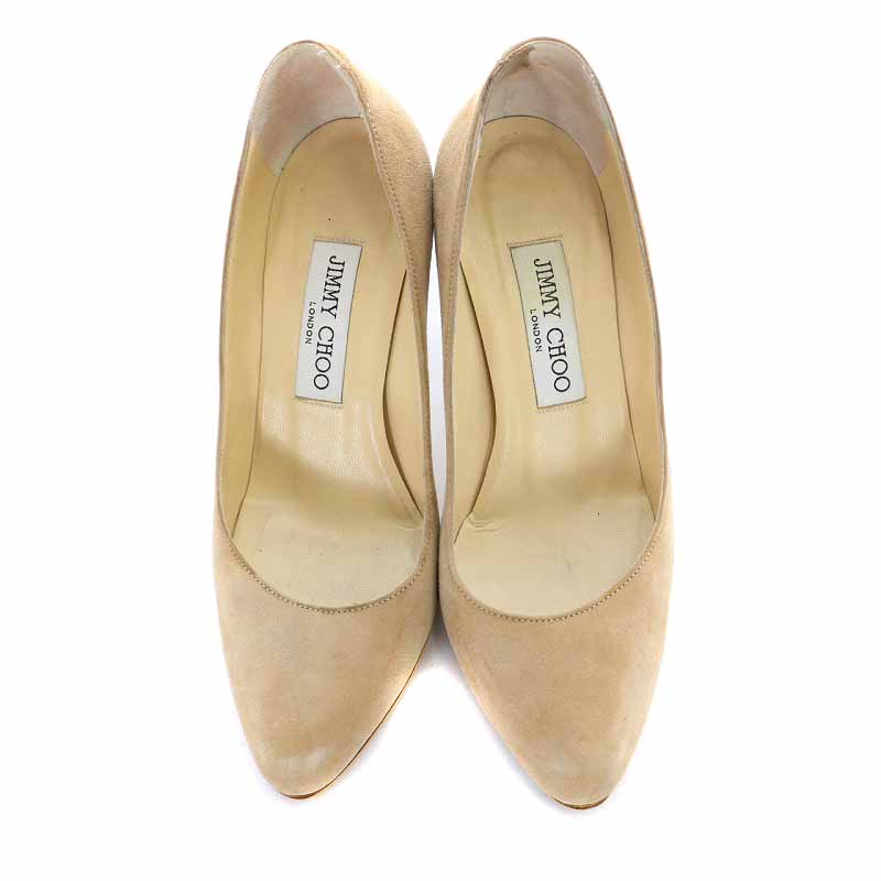 ジミーチュウ JIMMY CHOO 247VICTORY パンプス スエード ラウンドトゥ 