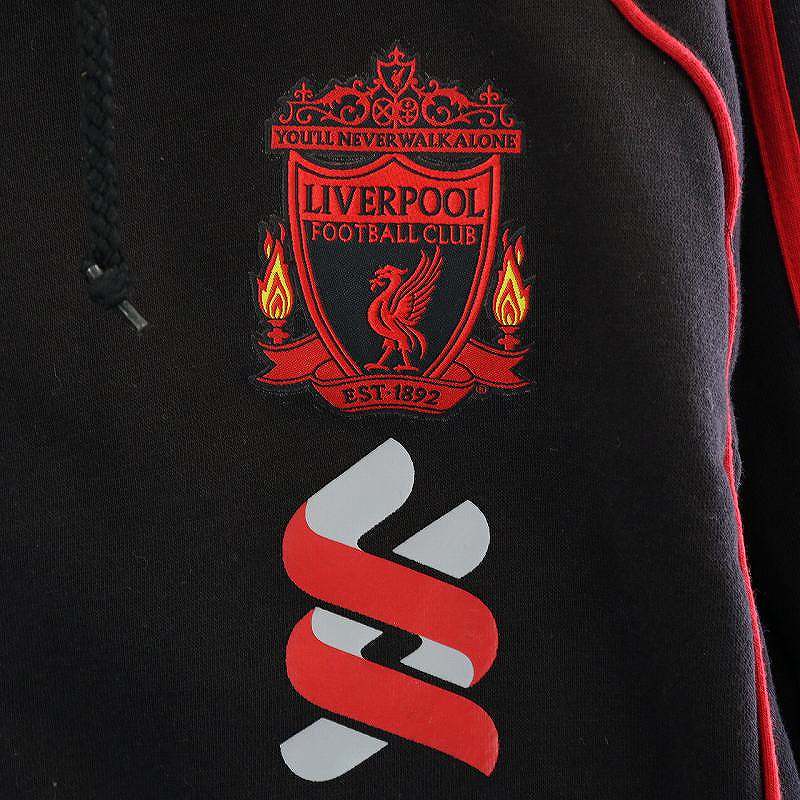 【タグ付き・未使用】Liverpool FC adidas ジャケット 黒 Adidas Liverpool Champions League Coaches Jacket - Black - L