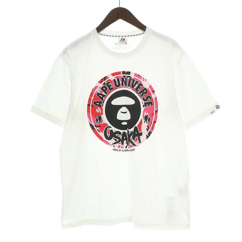 アベイシングエイプ A BATHING APE AAPE UNIVERSE OSAKA Tシャツ 
