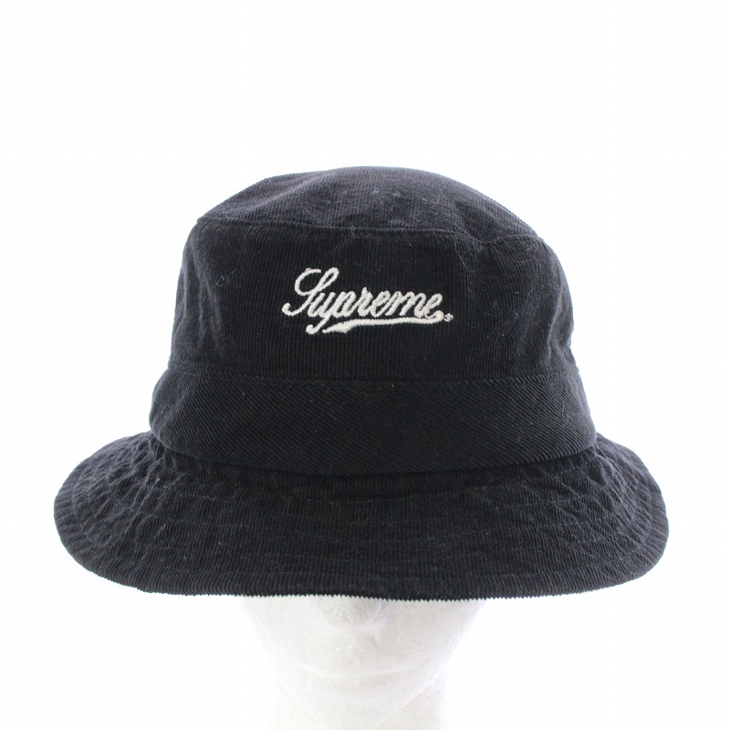supreme バケットハット コーデュロイ Supreme バケットハット 黒