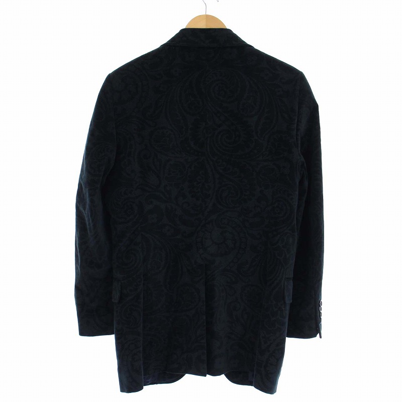 ドルチェ&ガッバーナ ドルガバ DOLCE&GABBANA ペイズリー柄 ベロア  