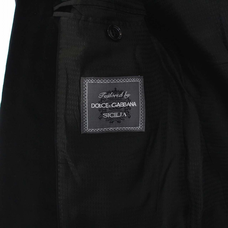 ドルチェ&ガッバーナ ドルガバ DOLCE&GABBANA SICILIA ベロア切替  