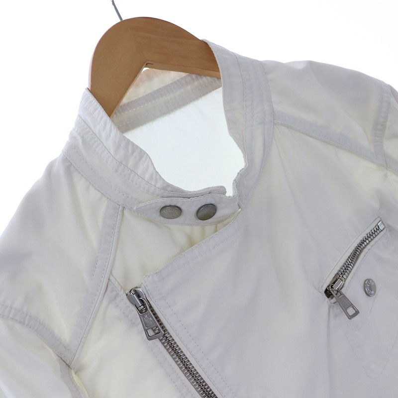 モンクレール MONCLER ライダースジャケット ダブル ジップアップ 