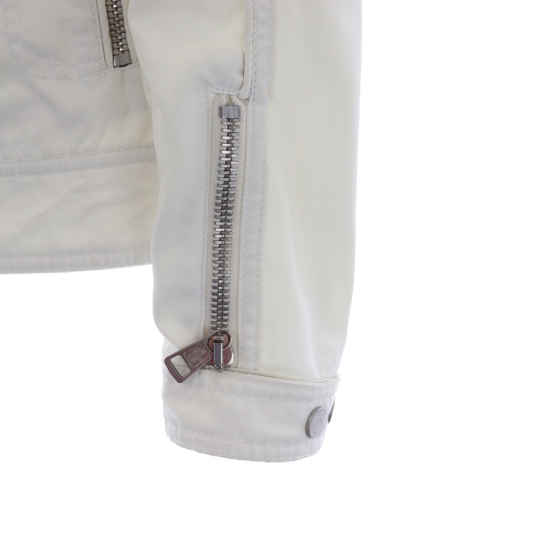 モンクレール MONCLER ライダースジャケット ダブル ジップアップ 