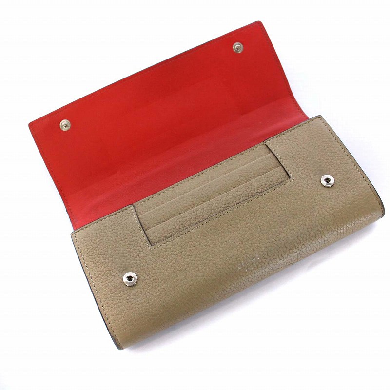 CELINE セリーヌ ラージフラップ マルチファンクション 長財布 2