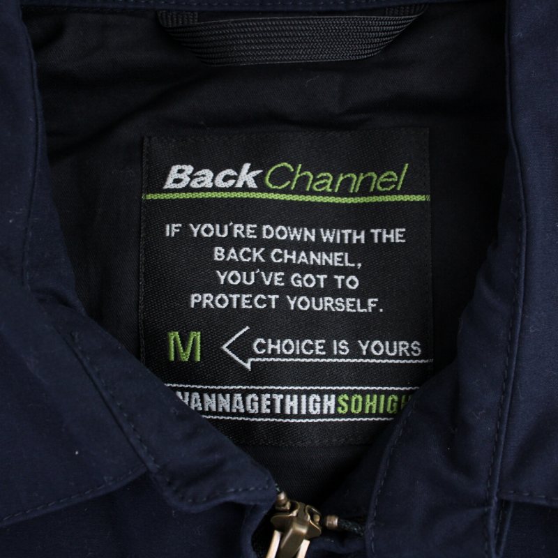 Back Channel スタンドジャケット M バックチャンネル アウター