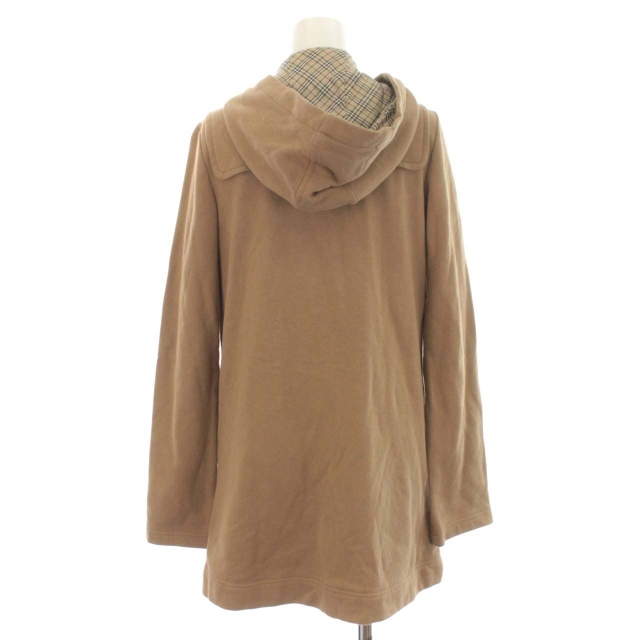 バーバリーブルーレーベル ダッフルコート ノバチェック フード