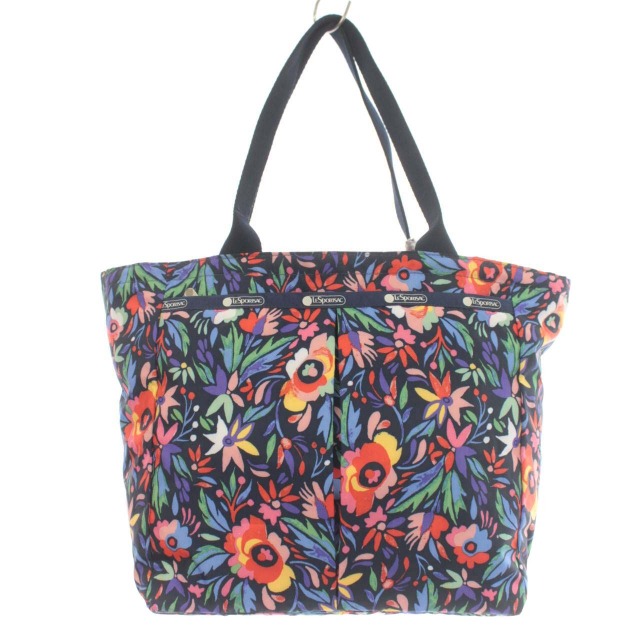 未使用品 レスポートサック LesportSAC タグ付き トートバッグ 花柄 