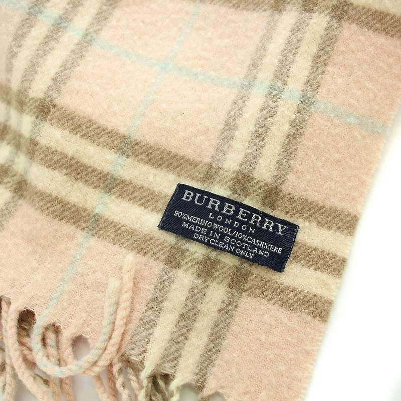 バーバリー ロンドン BURBERRY LONDON マフラー ストール カシミヤ混