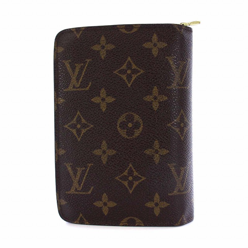 ルイヴィトン LOUIS VUITTON ポルトパピエジップ モノグラム 二つ折り  
