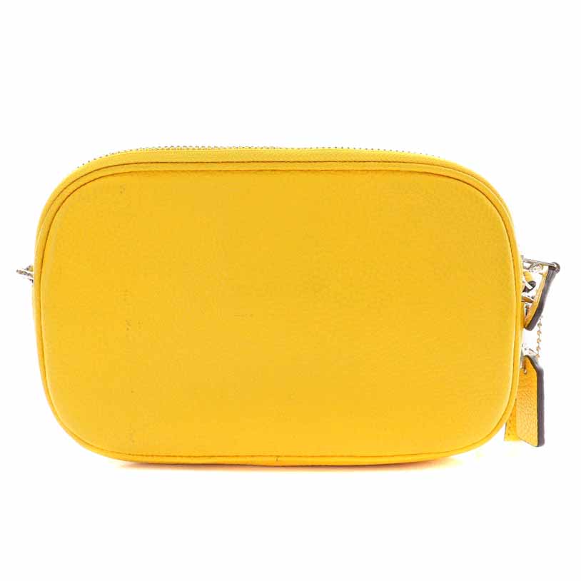 コーチ COACH ショルダーバッグ ミニ レザー ロゴ ダブルファスナー