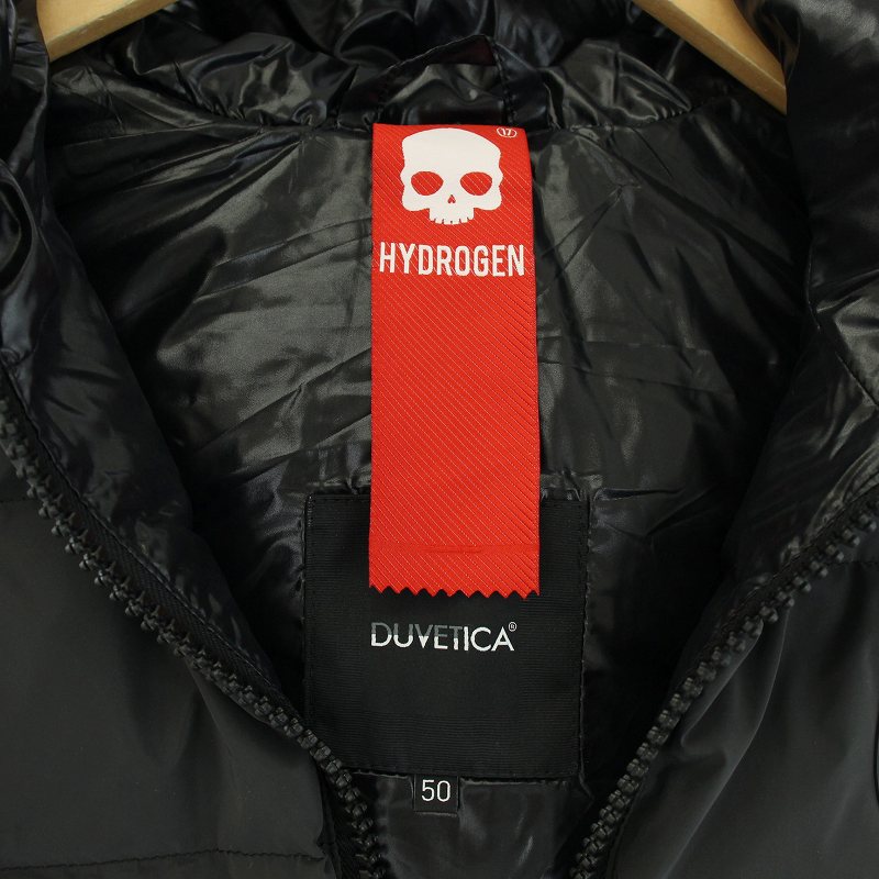 ハイドロゲン HYDROGEN デュベティカ DUVETICA ダウンベスト スカル 