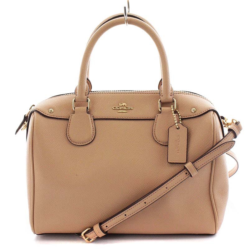 コーチ COACH ミニ ベネット サッチェル ハンドバッグ ショルダー 