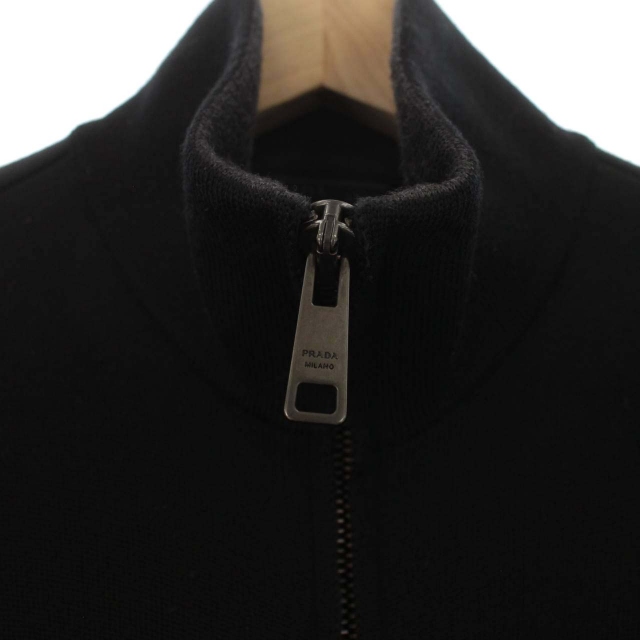 プラダ PRADA ニット パーカー ジップアップ ハイネック イタリア製 46  