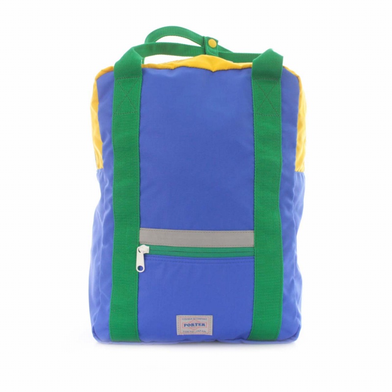 ポーター PORTER 吉田カバン リュックサック バックパック ナイロン 青 
