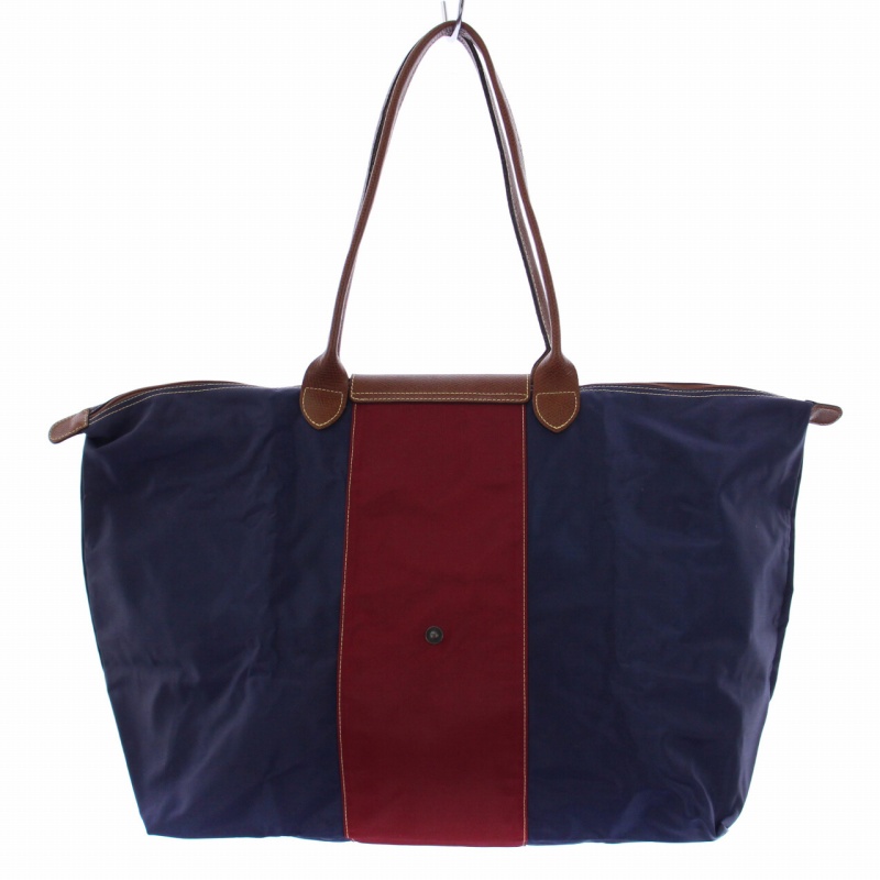 ロンシャン　トートバッグ　ネイビー ロンシャン LONGCHAMP トートバッグ ル プリアージュ エナジー L