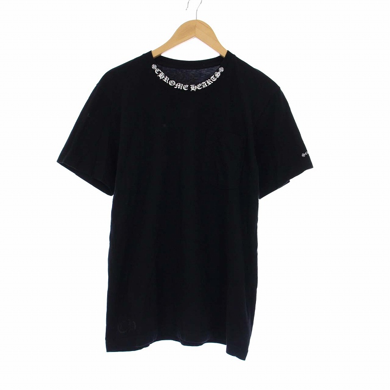 クロムハーツ CHROME HEARTS Neck Logo S/S Tee ネックロゴ 半袖 T 