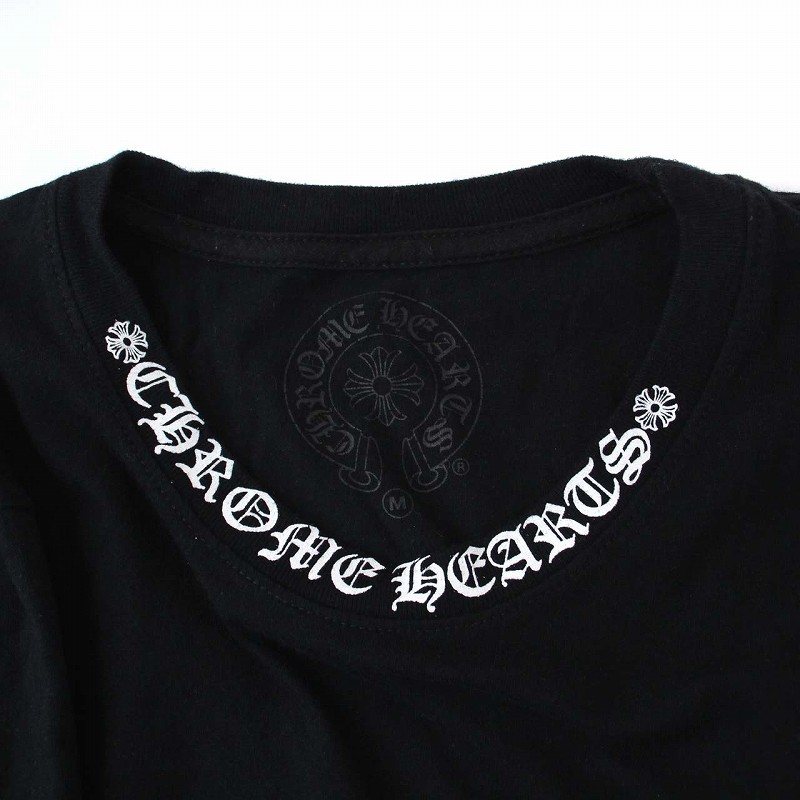 クロムハーツ CHROME HEARTS Neck Logo S/S Tee ネックロゴ 半袖
