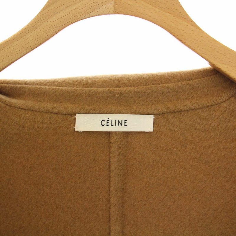 セリーヌ CELINE フィービー期 ベルテッドコート ガウンコート  