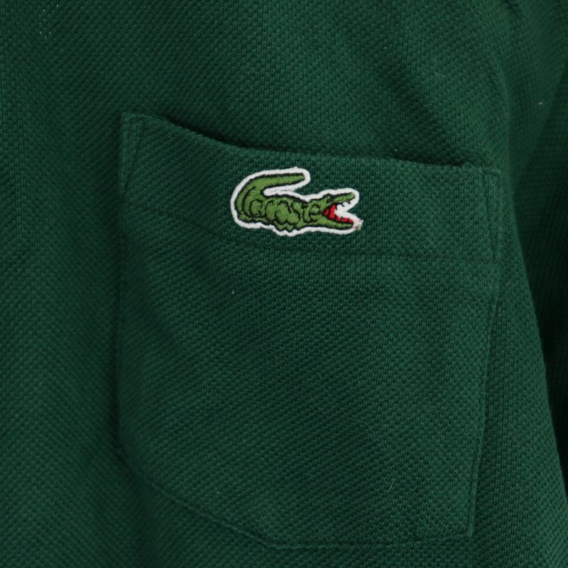ラコステ90年　コットンピケ　広告　緑 ラコステ90年 コットンピケ 広告 緑 LACOSTE ポロシャツ ポロ
