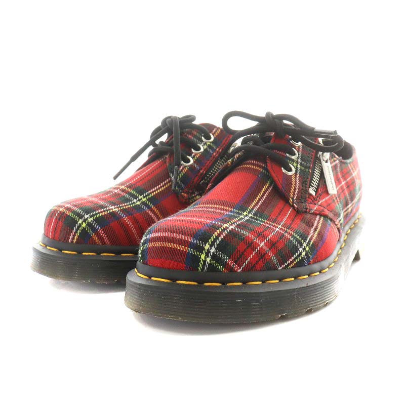 未使用品 ドクターマーチン DR.MARTENS タータン ファブリック tartan 