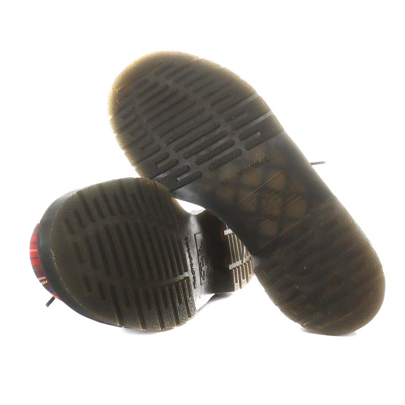 未使用品 ドクターマーチン DR.MARTENS タータン ファブリック tartan 