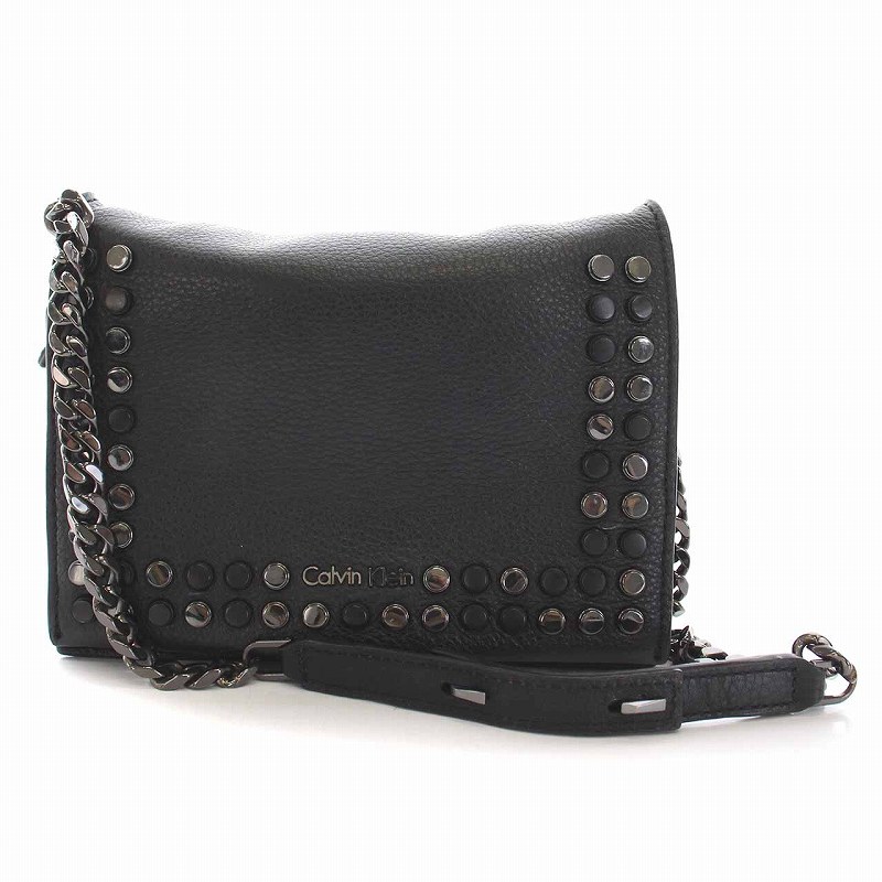 カルバンクライン CALVIN KLEIN チェーンウォレット ハンドバッグ 