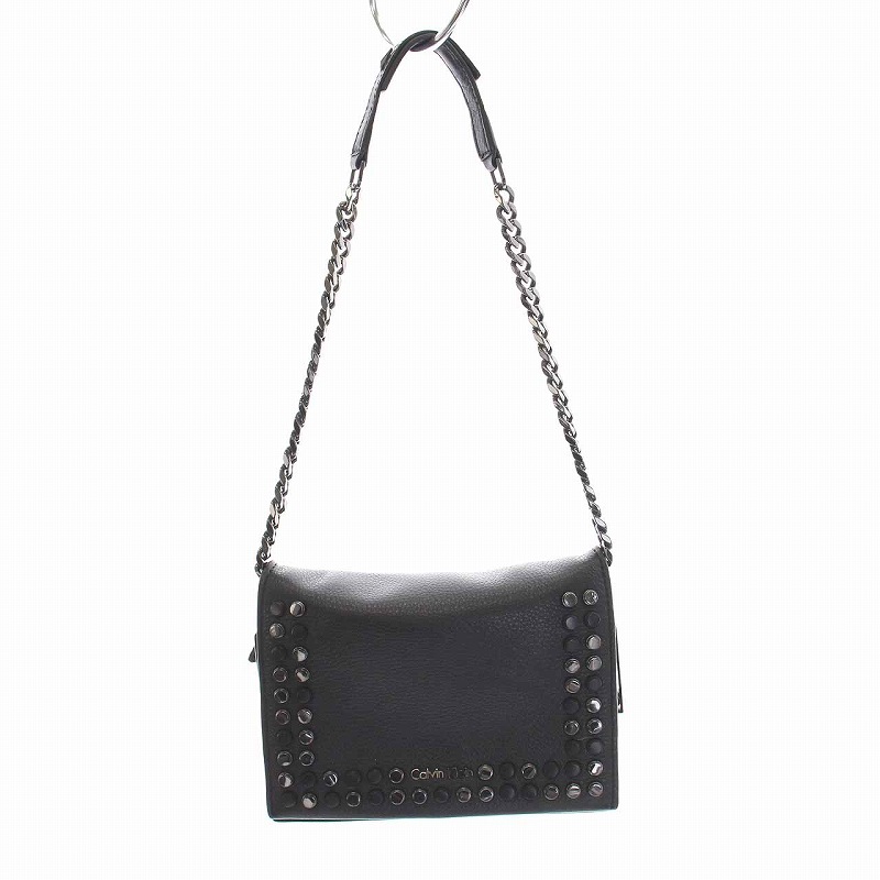 カルバンクライン CALVIN KLEIN チェーンウォレット ハンドバッグ 