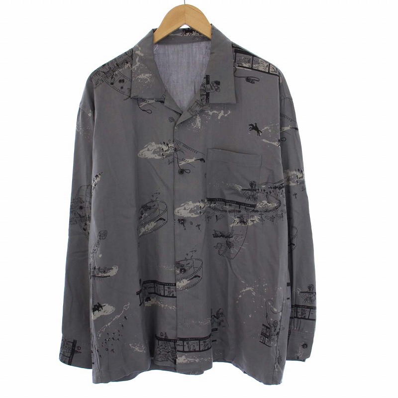 ポータークラシック Porter Classic ALOHA LONG SHIRT SERGIO LEONE 
