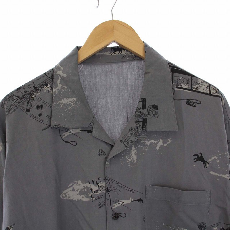 ポータークラシック Porter Classic ALOHA LONG SHIRT SERGIO LEONE 