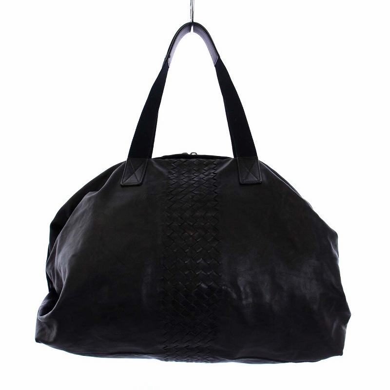 ボッテガヴェネタ BOTTEGA VENETA イントレチャート ボストンバッグ 