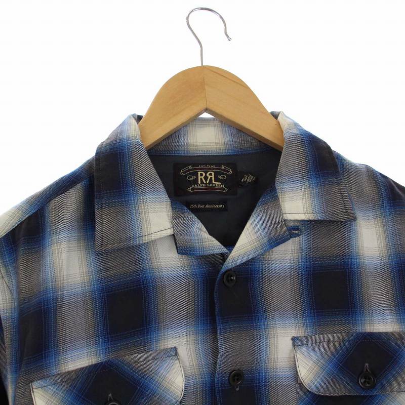 ダブルアールエル RRL Ralph Lauren 25th Year Anniversary オンブレ  