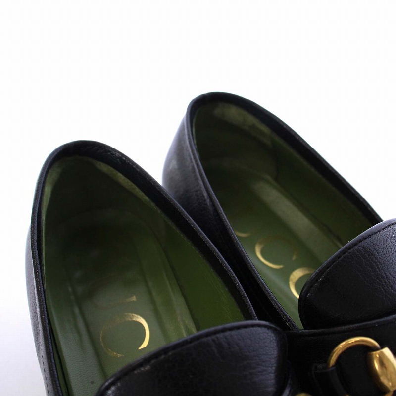 グッチ GUCCI ホースビットローファー プラットフォーム チャン