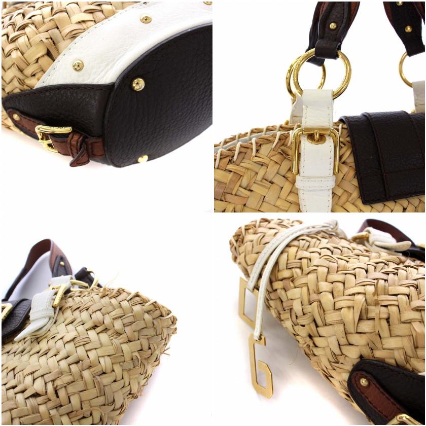ドルチェ&ガッバーナ ドルガバ DOLCE&GABBANA かごバッグ ハンドバッグ  