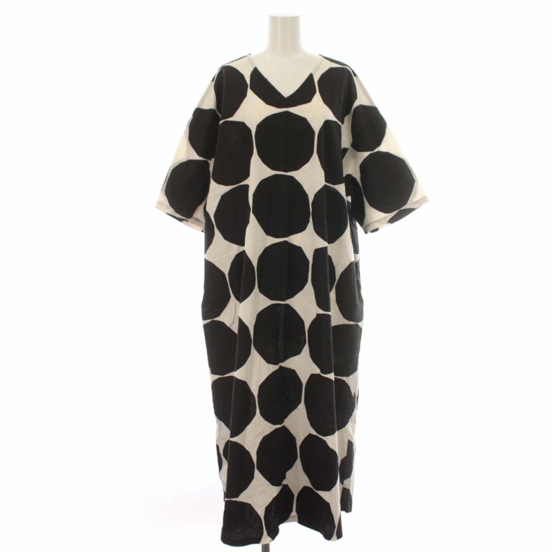 未使用品 ユニクロ UNIQLO マリメッコ marimekko ワンピース ドット柄  