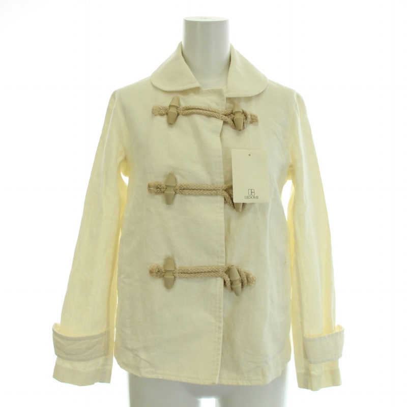 イエナ レディース 麻ジャケット 美品△IENA //リネンダブル4B